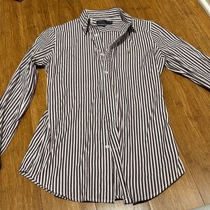 Stripped button down